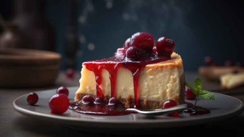 Deliziosa tentazione: Cheesecake alle ciliegie per i palati golosi