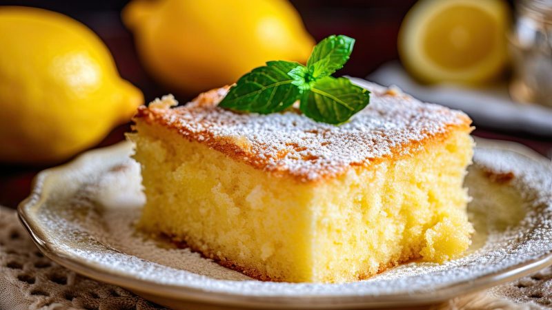 Sorprenditi con la nostra deliziosa torta al limone: morbidissima e profumatissima!